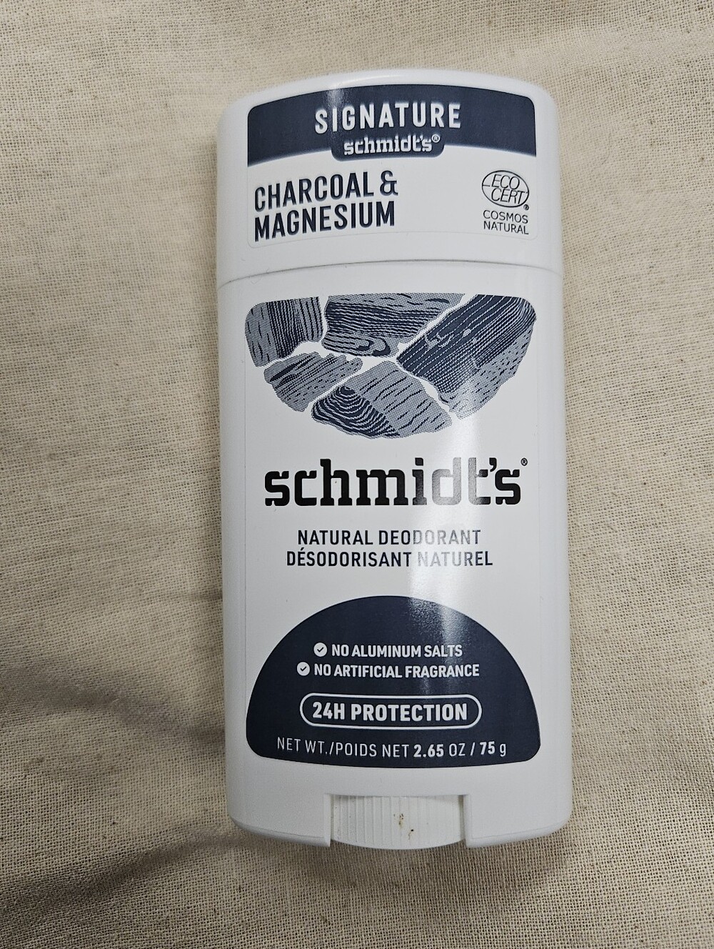 Schmidt's Charcoal & Magnesium Natural Deodorant 2.65oz